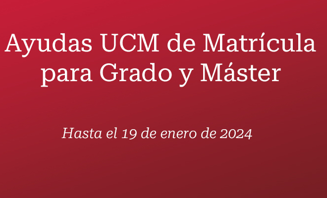 Solicitudes, hasta el 19 de enero